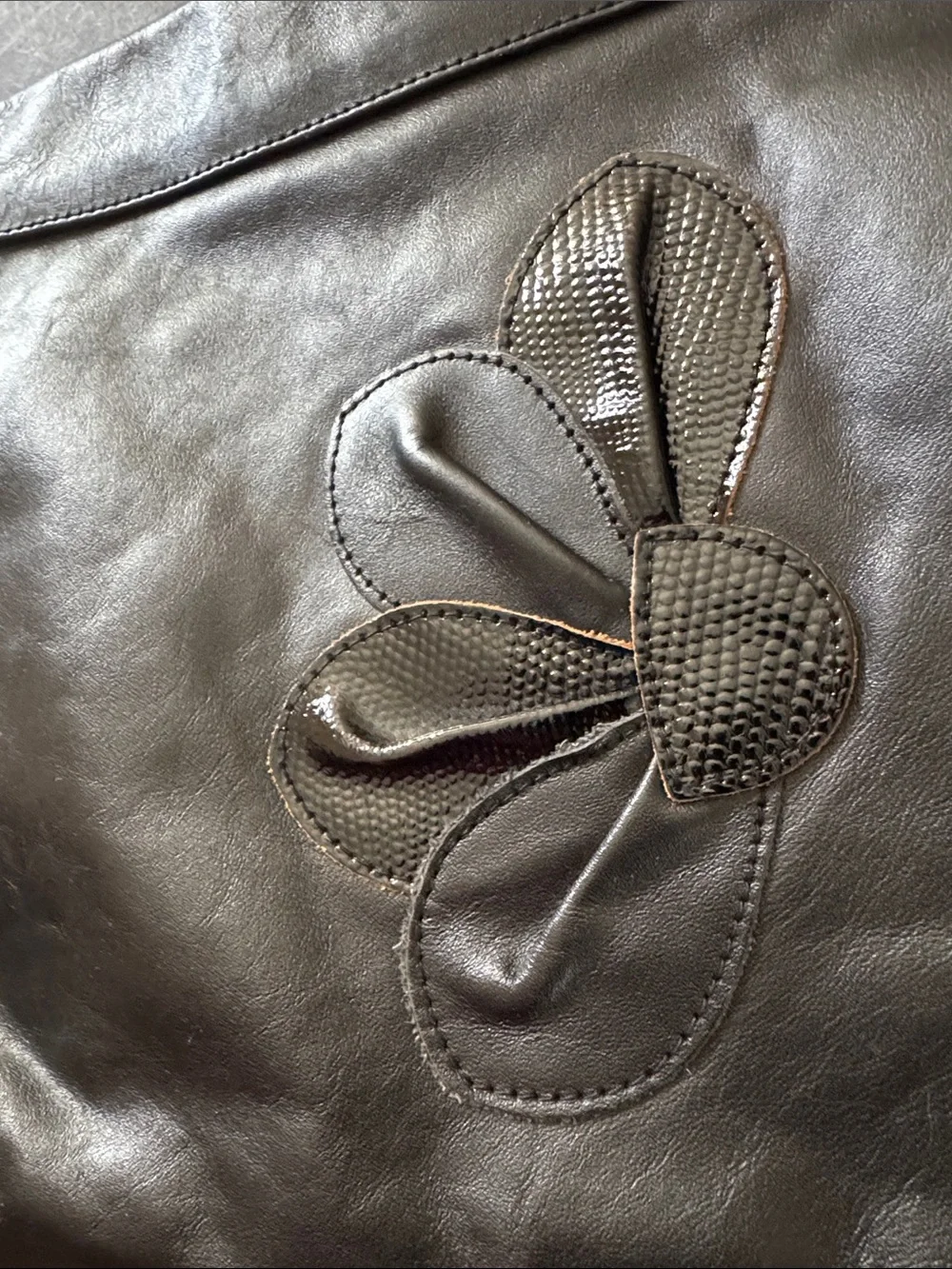 Crouch & Fitzgerald Leather Clutch Bag
